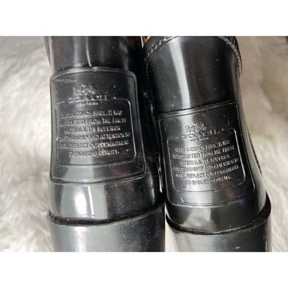 Coach cheetah rainboots - Picture 3 of 16